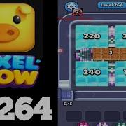 Pixel Flow Level 264 Walkthrough Solution