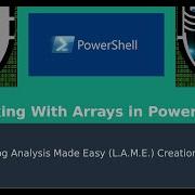 Arrays And PowerShell