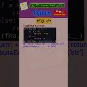 Python MCQ 140 Function Return Annotation Test Your Skills Python Pythonprogramming Shorts Trending