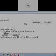 Base Map Accessing Using ArcGIS Javascript API