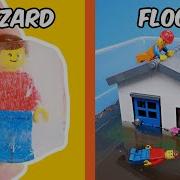 I Simulated NATURAL DISASTERS In LEGO