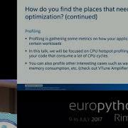 Shailen Sobhee Python Profiling With Intel VTune Amplifier