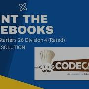 Count The Notebooks Problem Code NOTEBOOK CodeChef Python3