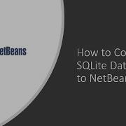 How To Connect SQLite Database To Netbeans Java Part 1 Java SQLite 2020