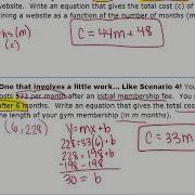 Slope Intercept Form Word Problem Notes