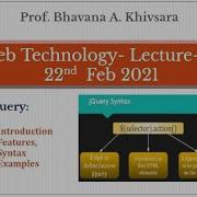 JQuery Introduction Features JQuery Syntax JQuery Examples