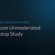 Tree Test Highlight Reel Amazon Unmoderated Desktop Study
