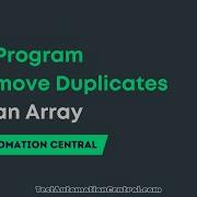 How To Remove Duplicates From An Array In Java Java Interview Programs Test Automation Central