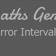 Error Intervals