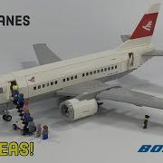LEGO Ideas Самолет Boeing 737 500 MOC