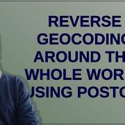 Gis Reverse Geocoding Around The Whole World Using PostGIS
