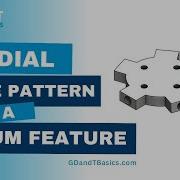 Radial Hole Pattern As A Datum Feature