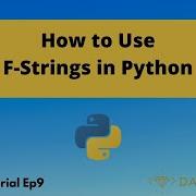 How To Use F Strings To Format Strings In Python Python Tutorial Ep9