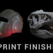 Post Processing Huge 3D Prints Metal Bone 3D Gloop