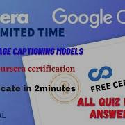 Create Image Captioning Models All Quiz Answers Coursera Courseraquizanswrs Learningenglish