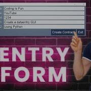 Create A Data Entry Form For MS Word In 10 Minutes Using Python PySimpleGUI Docxtpl Tutorial