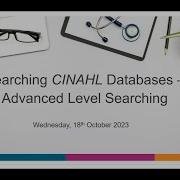 Searching CINAHL Databases Advanced Level Searching Classic EBSCOhost