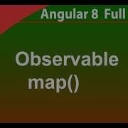 Observable Map In Angular 8 Angular 8 Tutorial In Hindi