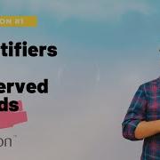 What Is Identifiers And Reserved Words In Python Python Tutorial 1 Python For Beginners
