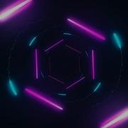 Neon Particle Tunnel Free Audio Visualizer Template For After Effects