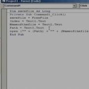 Visual Basic 6 Save File