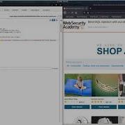 Слепая SQL инъекция с внеполосным взаимодействием Видеорешение Аудио
