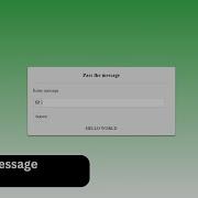 Beginner Projects HTML CSS JavaScript Pass The Message