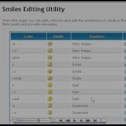 Managing Smilies In PhpBB
