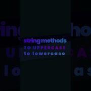 String Methods In JavaScript ToUpperCase ToLowerCase Shorts Javascript Frontendcourse