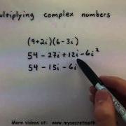 Pre Calculus Multiplying Complex Numbers