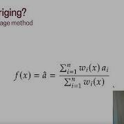 GEO1015 Spatial Interpolation 2 2 Kriging