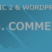 Ionic 2 Wordpress 3 Comment