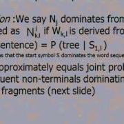 Mod 01 Lec 40 Probabilistic Parsing Algorithms