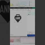 How To Make A Name Cut Out Inside A Heart On Design Space With The Cricut Cricut For Beginners