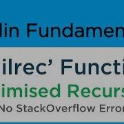 Kotlin TAILREC Function Example Use Recursion In Optimised Way Kotlin Android Tutorial 7 9