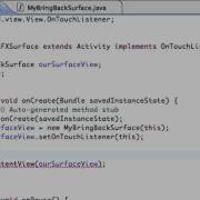 Android Development 71 Setting Up The OnTouch Method Mp4