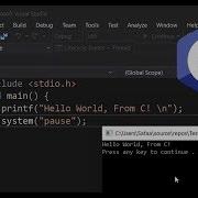 Как создать и запустить программу на языке C в Visual Studio
