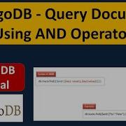 MongoDB Query Document Using AND Operator MongoDB Tutorial For Beginners