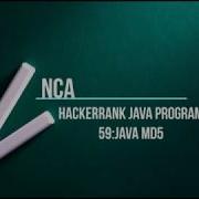 59 Java MD5 Hackerrank Java Solution
