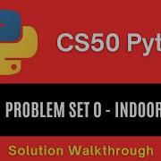 CS50 Python 2025 Problem Set 0 Indoor Voice Full Solution