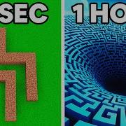 10 Seconds Vs 1 Hour GIANT MAZE Build Challenge