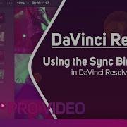 DaVinci Resolve How To Sync Bin