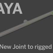 Maya Adding Joints To A Rigged Object