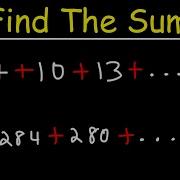 How To Find The Sum Of An Arithmetic Series Algebra