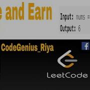 Delete And Earn Leetcode 740 DP