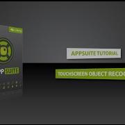 AppSuite Tutorial LCD Touchscreen Object Recognition IR PCAP InGlass