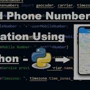 Find Phone Number Location Using Python Python Project