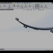 Leaf Spring Suspension Modelling And Assembly In Solidworks