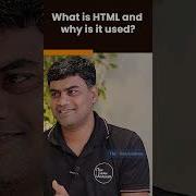 What Is HTML Why Is It Used Java Interview Question Shorts Kiransir