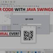 Create QR CODE WITH JAVA SWINGS EASIEST TUTORIAL EVER HINDI URDU Tutify